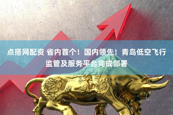 点搭网配资 省内首个！国内领先！青岛低空飞行监管及服务平台完成部署