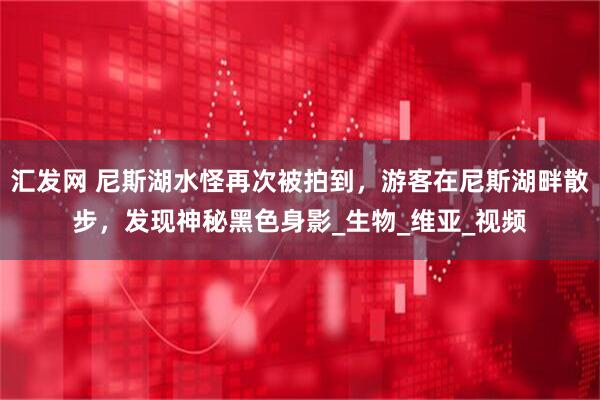 汇发网 尼斯湖水怪再次被拍到，游客在尼斯湖畔散步，发现神秘黑色身影_生物_维亚_视频